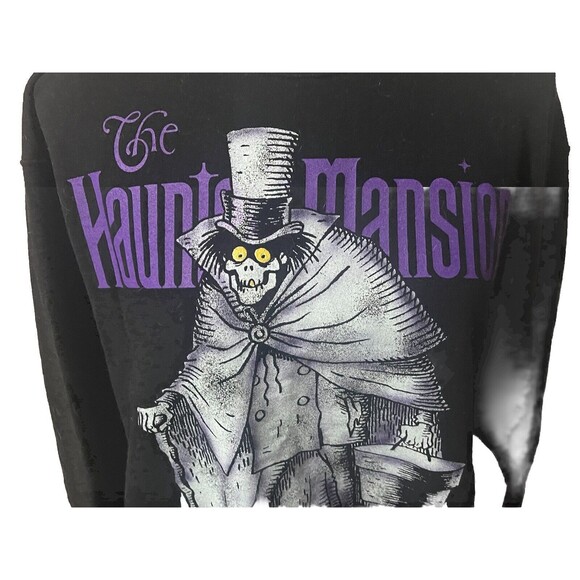 Disney World Haunted Mansion A Ghost Will Follow You Home Sweatshirt Size Medium - Picture 11 of 14